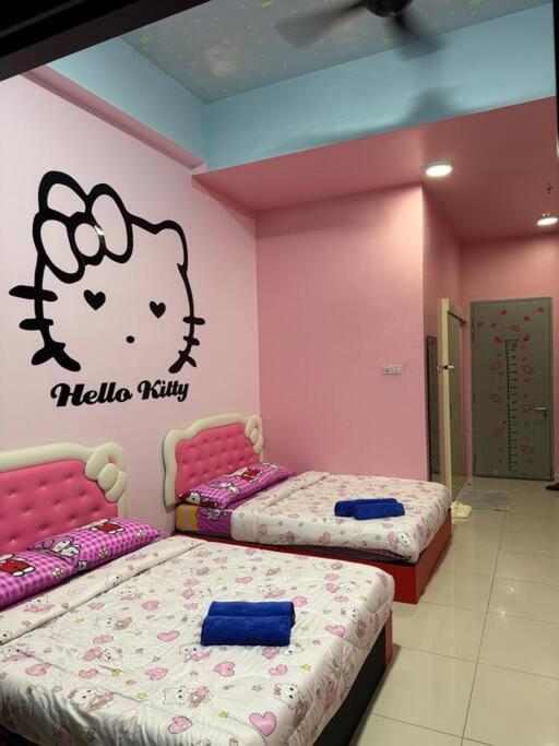 Hello Kitty Homestay - Cameron Highlands - Spacious Studio - Perfect For Families - Sleeps 4 And Baby Tanah Rata Eksteriør billede